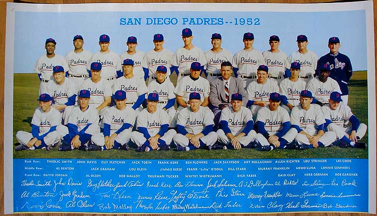 San Diego Padres 1952 Home Jersey